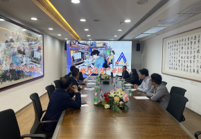 贵州省动漫产业协会一行莅临广东金龙版资料版考察交流