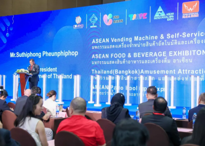 AGVB协会会长在2024鸿威·泰国博览会上