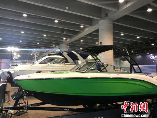各游艇品牌集聚展会 索有为 摄